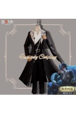 Identity V Photographer Joseph Desaulniers D.M. Désire Mélodis Black Outfit Cosplay Costume